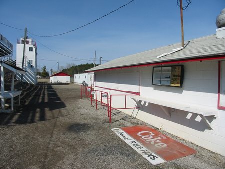 Tri-City Motor Speedway - Concession Photo From Water Winter Wonderland (newer photo)